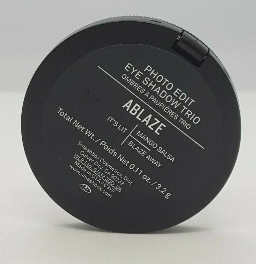 Smashbox Photo Edit Eye Shadow Trio 0.11oz ABLAZE (LOT OF 3) - Image 2 of 4