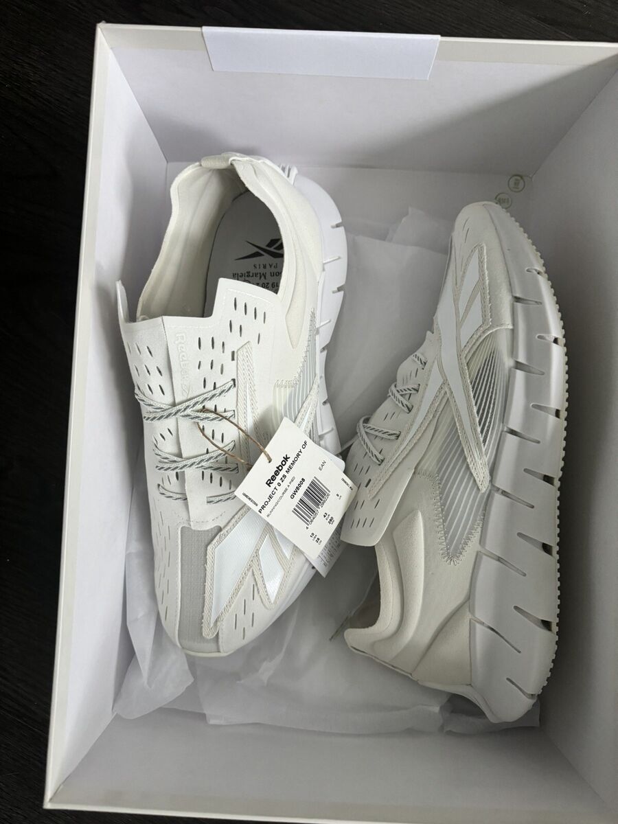 Reebok x Maison Martin Margiela Zig 3D White Storm Sneaker Reebok x Maison Martin Margiela Zig 3D White Storm Sneaker