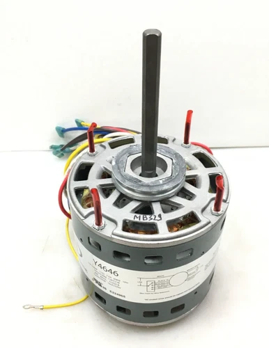 FirstChoice Y4646 Multiple HP AirHandler Blower Motor 1/6HP-1/2HP 115V new MB329