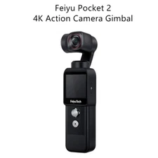 Feiyu Pocket 2 Action Camera 4K 60FPS 12MP 3-Axis Gimbal Stabilizer