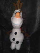 Olaf Disney Frozen Snowman Plush Stuffed Toy Shiny TY Beanie Babies With Tag