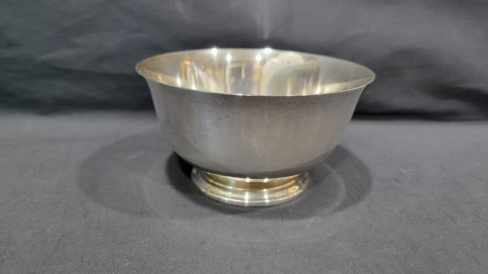 Vintage Watson Company Sterling Revere Exemplar Monogramed Bowl, 4 3/8", 131.7 g - Image 2 of 4