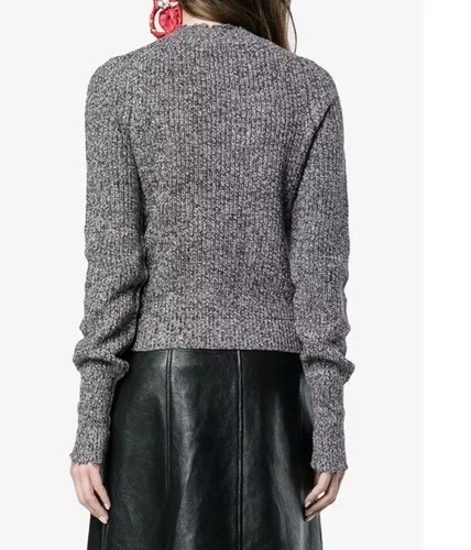 Helmut Lang distressed grey sweater large perfect condition - Picture 3 of 21