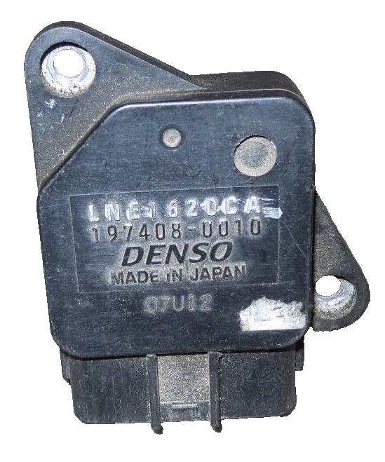 2005-06 SAAB 9-2x medidor de flujo de aire MAF OEM DENSO P/N 197408-0010 Foto 2 de 4