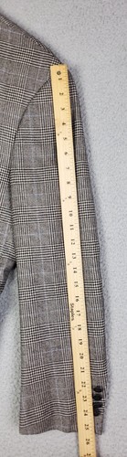 Brooks Brothers Madison Fit Saxxon Prince of Wales Glen Plaid Sport Coat 42 Long - Picture 17 of 23