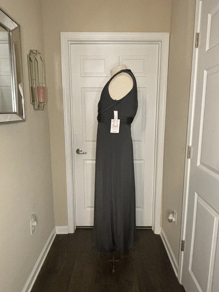 Женское официальное платье Eliza J серое серое размер 14 - Изображение 4 из 4