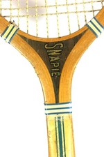 Vintage 1950's Cortland Tennis Racquet " SNAPIE " Recent Attic Find