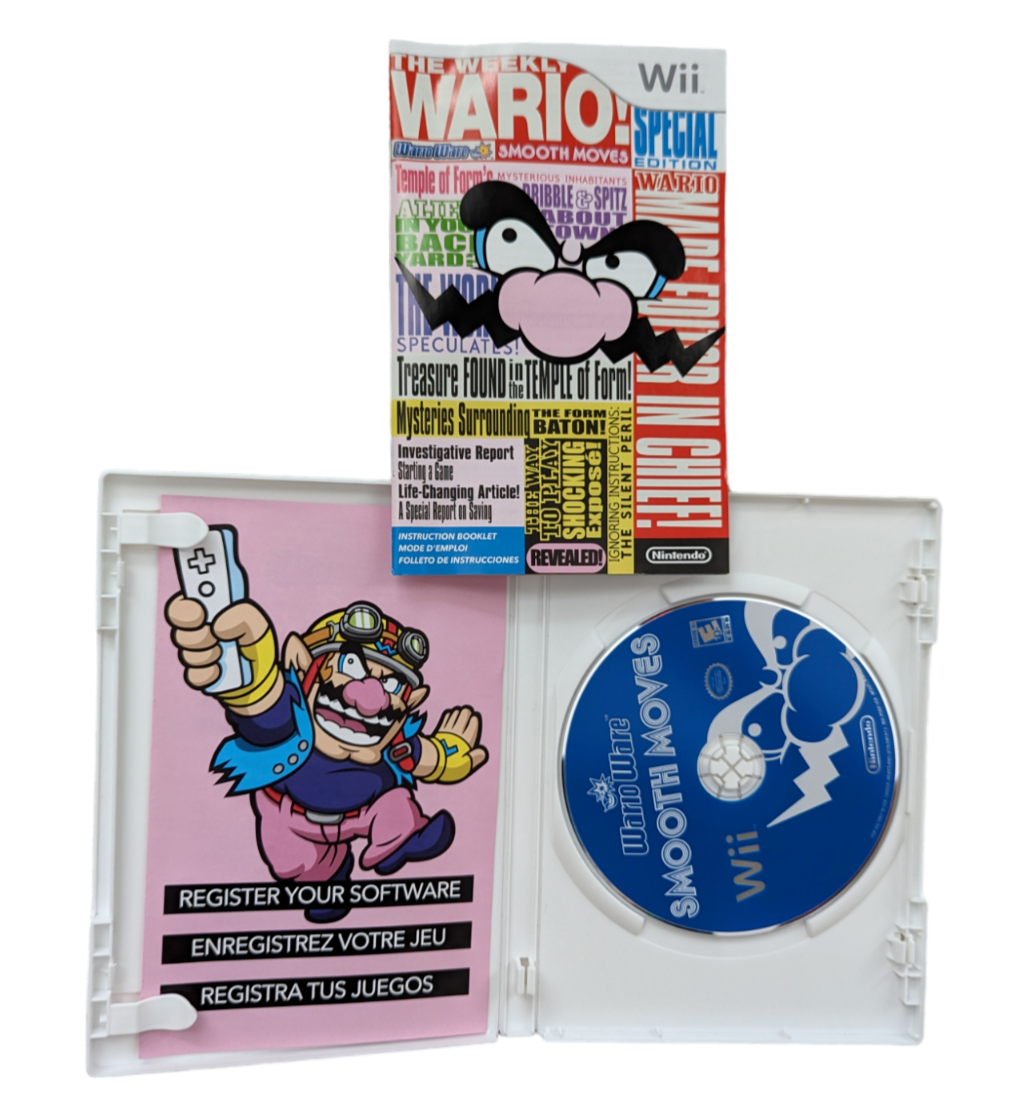 Super Mario Warioware Smooth Moves Release Date WarioWare: Smooth