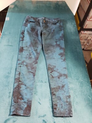 American Eagle Jeans Size 4 Womens Green Stretch Ladies Denim Mid Rise Jegging