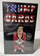 Trump Cards The Naughtiest Card Game Ever Fake News Adult Edition NEW Sealed