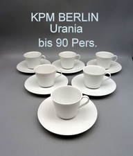 KPM BERLIN Espresso Mokka Gedeck URANIA weiß 2-tlg TOP Tasse Gedeckpreis 27 €