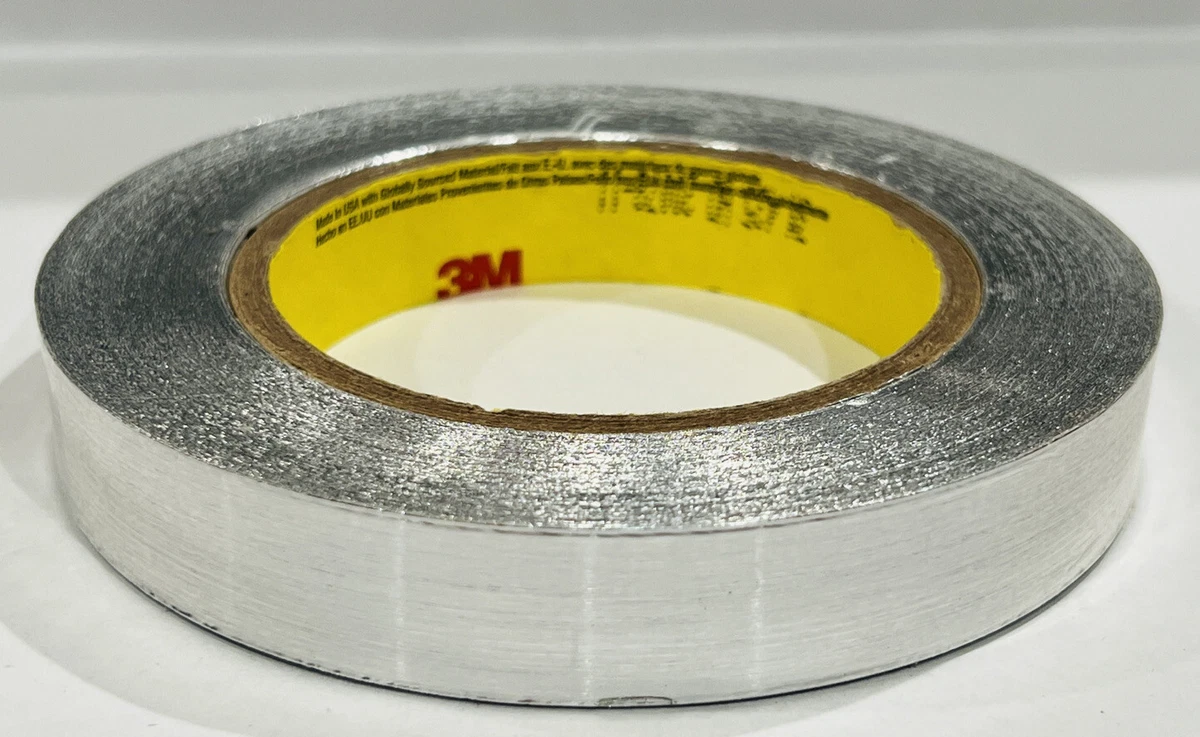 3M - Silver 425 Aluminum Foil Tape - 2'' x 60 yd