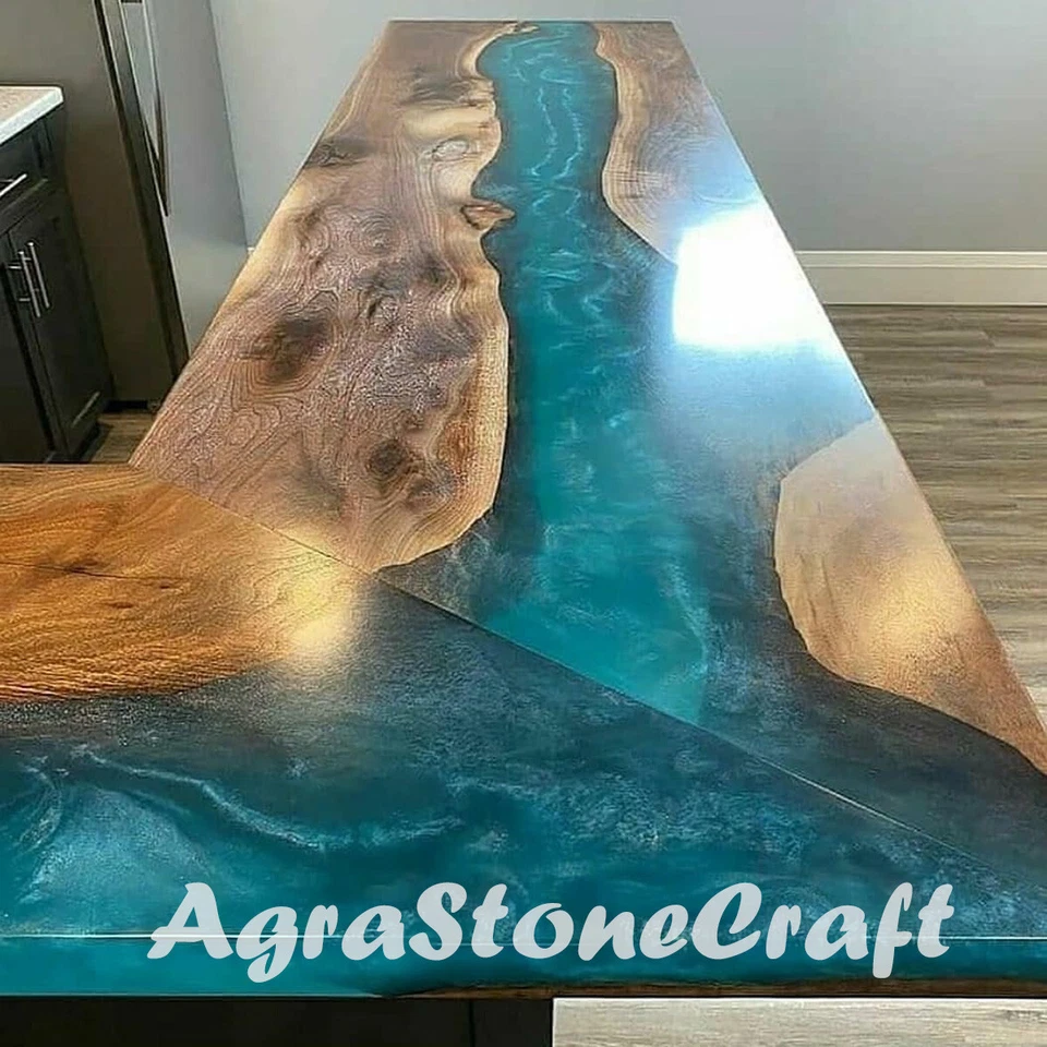 Epoxy Countertop Kitchen countertop Epoxy wood countertop Resin countertop - Image 2 of 4