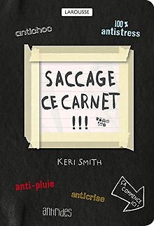 Saccage ce carnet ! von Smith, Keri | Buch | Zustand gut