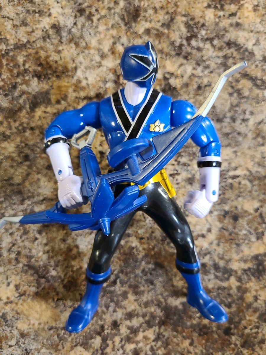 Saban Power Rangers Super Samurai Blue Ranger Action Figure Bandai  Collectible