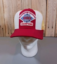 Vintage Washington Redskins Super Bowl XXII Champions Snapback Hat Cap 80's AJD