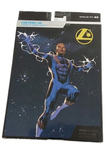 McFarlane DC Multiverse LIGHTNING LAD CHASE Collector Edition NEW - Picture 3 of 6