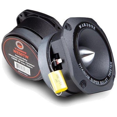Super Bullet Tweeter with Capacitor Filter - 1500W Max Power
