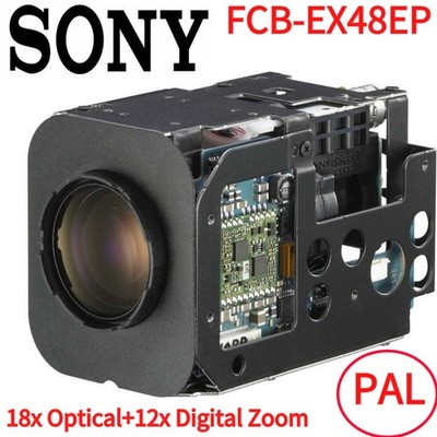 Sony FCB-EX48EP PAL 18x Optical+12x Digital Zoom CCD Color Block Kamera BOX