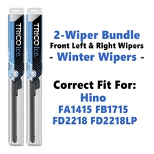 WINTER Wipers 2pk Super-Premium fit 93-97 Hino FA1415 FD2218 FD2218LP - 35190x2