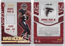 2024 Panini Absolute War Room Materials Gold /99 Michael Penix Jr Rookie RC