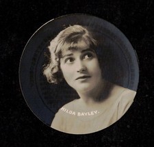HILDA BAYLEY CARD REAL PHOTO EDITION GODFREY VERY RARE 1928 CARD