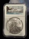 2014 American Silver Eagle NGC MS69 Early Releases .999 Fine Silver Coin
