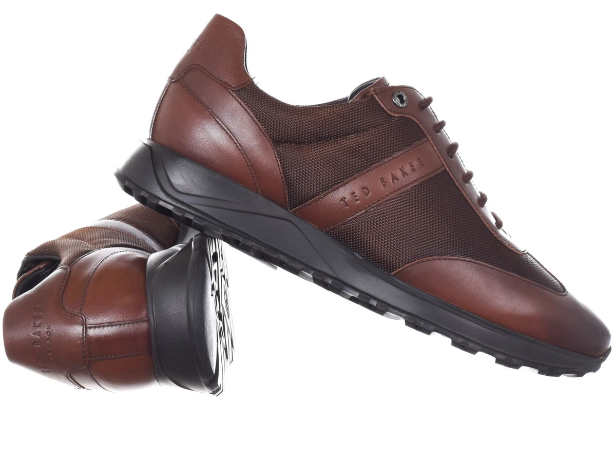 Ted Baker Tenis Surlif Para Hombre, Negro (Black Textile