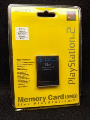 Sony Memory Card 8 MB (PlayStation 2/PS2) Schwarz - NEU & OVP im Blister