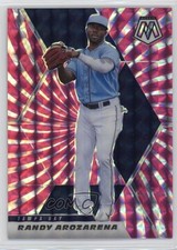 2021 Panini Mosaic FOTL Pink Swirl Prizm 2/10 Randy Arozarena #25 5r6