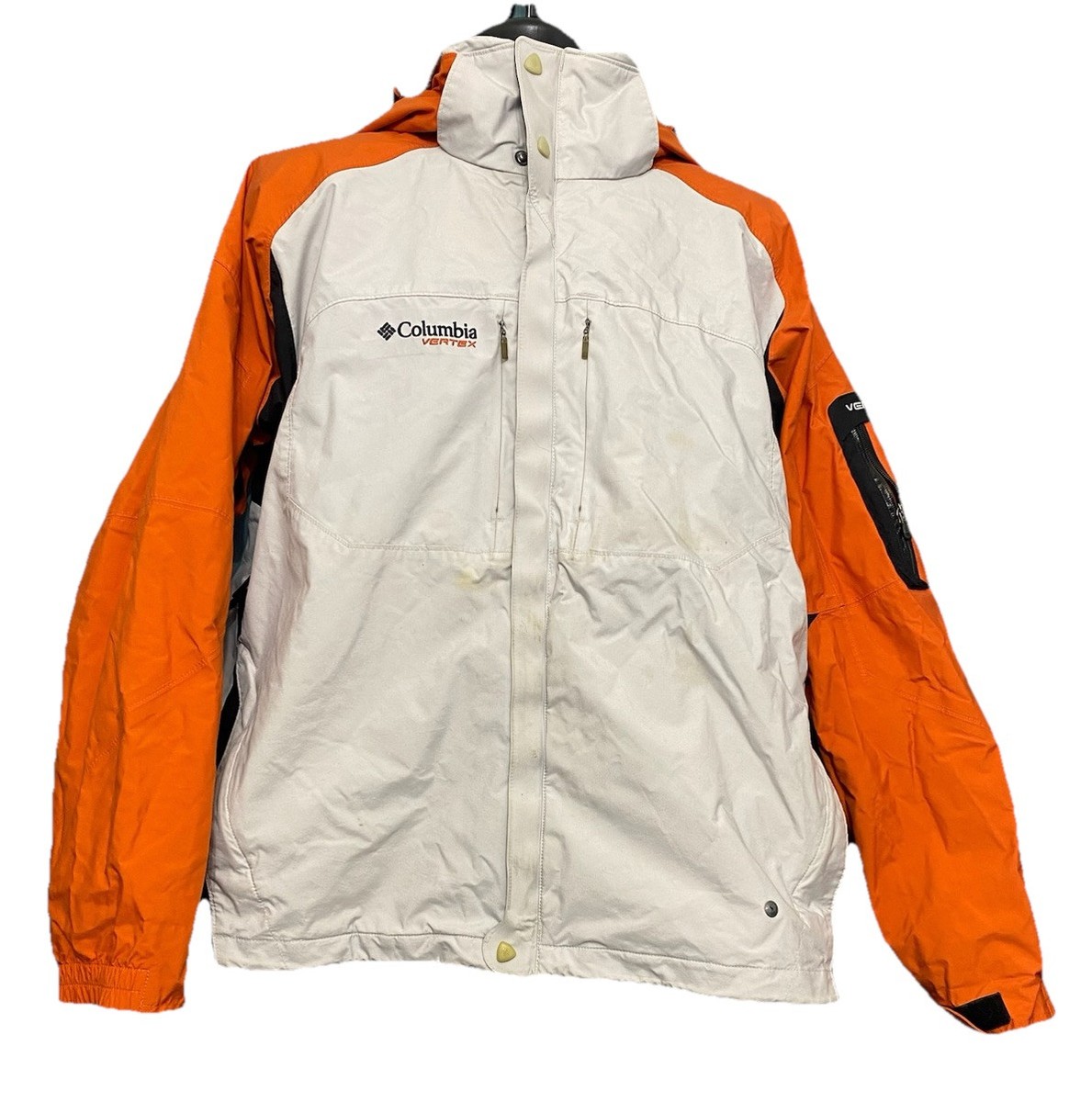 Columbia Vertex Ski Jacket With Omni Shield Men's XL Orange