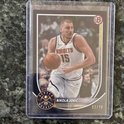 Topps Bowman Nikola Jokić #100 Basketball Denver Nuggets 2025-2026 /10