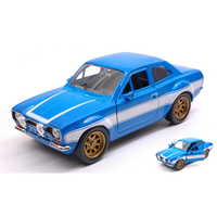 Brian's Ford Escort 1974 Fast & Furious 1:24 Jada Toys Movie -D- Neues Modell