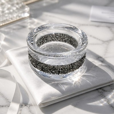 Swarovski BE EXCLUSIVE Tea Light Holder Crystal Candle Votive 5466413 NIB