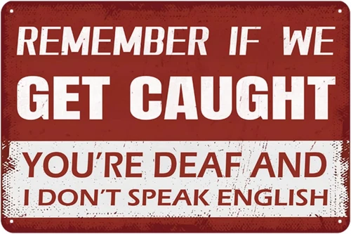 Funny Humor Garage Signs Man Cave Sign Decor Bar Sign Vintage Metal Tin Signs fo