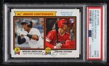 2018 Throwback Thursday #TBT /1090 Shohei Ohtani Miguel Andujar Rookie RC 0ae