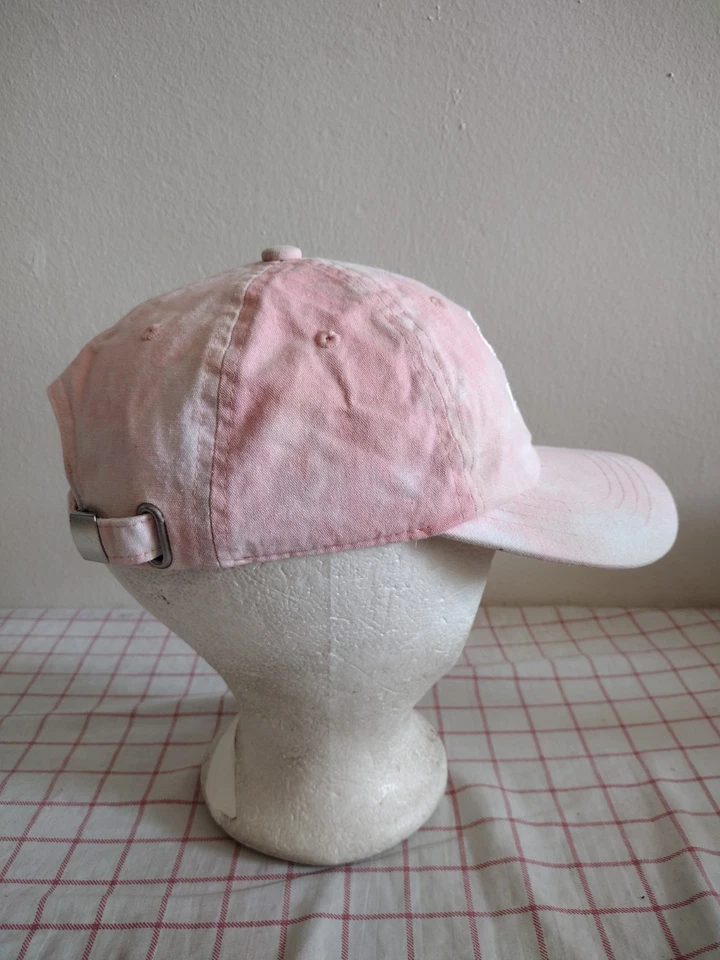 Старый темно-синий галстук краситель California медведь крышка шляпа розовый зеленый женщин регулируемая вышивка - Изображение 3 из 4