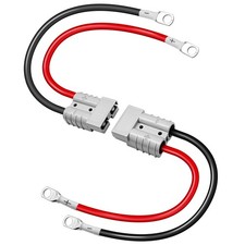 2 Pcs 50A Battery Quick Connector, Anderson Connector 50A Kit, 7AWG 600V 1.64...
