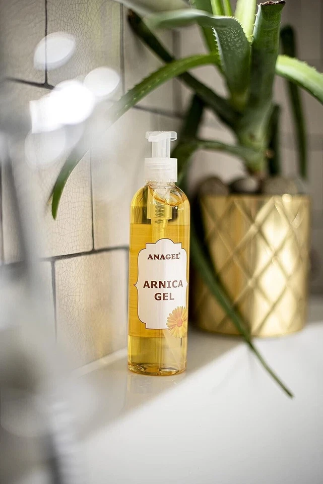 Anagel Arnica Gel with Pump Dispenser 250 ml, Relieves, revitalizes and soothes - Image 2 of 2