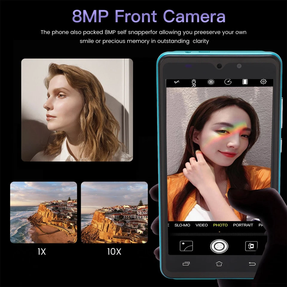 5.72in Unlocked Cellphone For Andr-oid 11 WIFI 4GB 32GB MTK6880 Octa Core Sm Fit - Bild 2 von 4