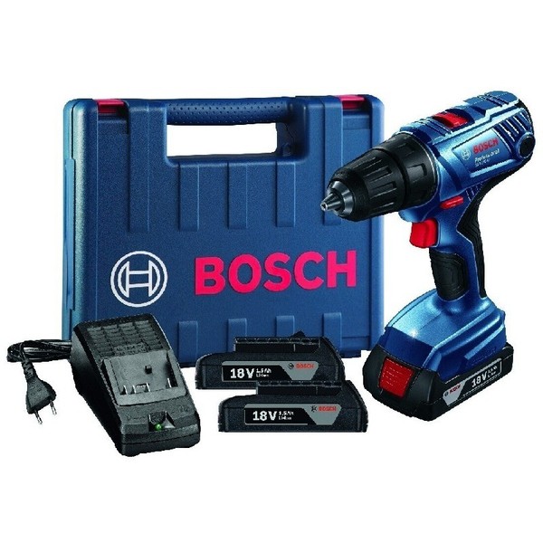 Bosch Professional 18V Akku-Bohrschrauber Gsr 180-LI (Inkl. 2 X Akkus X2.0Ah)-image