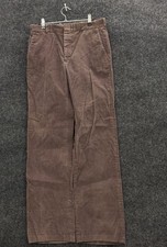 Vintage Levi  s Brown Corduroy Pants Men  s 1970s Talon Zipper Wide Wale Trousers