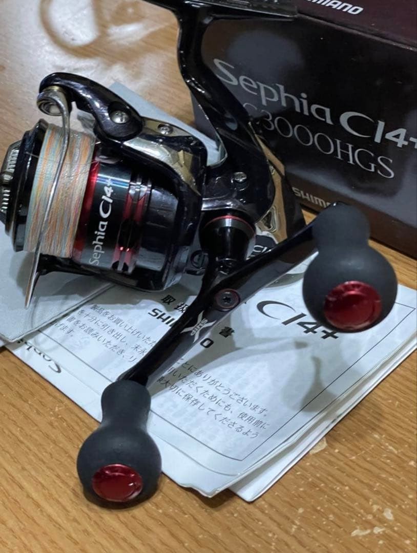 SHIMANO Sephia CI4+ C3000HGSDH Fishing Reel Used JDM Japan | eBay