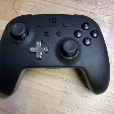PowerA Wired Ergonomic Controller for Nintendo Switch Console Black Rubber