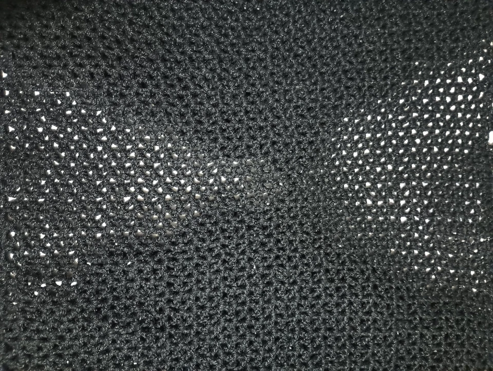 Vtg Crochet See Through NWT 90s Y2K Vibes Whimsigoth Fairy Pull Over Top Shirt - Image 3 of 4