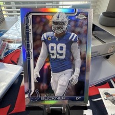 Topps Chrome 2025 DeForest Buckner #133 Indianapolis Colts Football Card