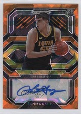 2021 Panini Prizm Draft Picks College Penmanship Orange Ice Luka Garza Auto 7gk