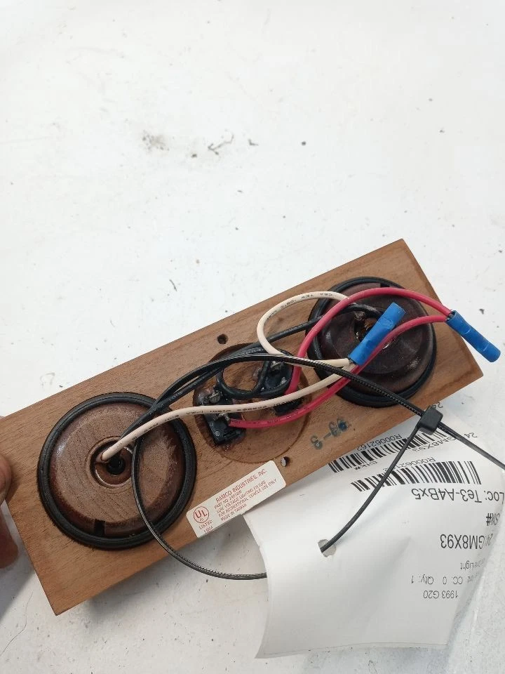 Chevrolet G20 1990-1994 techo delantero cúpula superior panel de luz de madera OEM probado  Foto 3 de 4