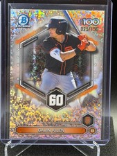 Gavin Kilen 2026 Bowman Chrome Scouts Top 100 Mini-Diamond #25/150 - Giants