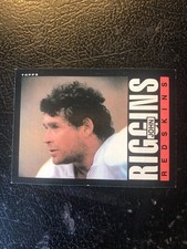 1985 Topps #189 John Riggins/Washington Redskins/RB  🏈🐷🏈
